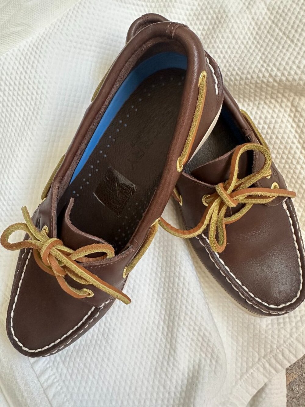 Sperry Authentic Original 2-Eye Brown Leather Boat Shoes